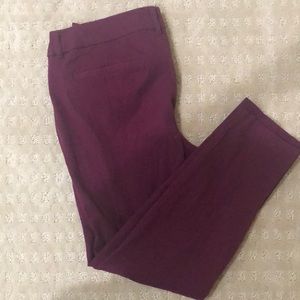 Plum Pants